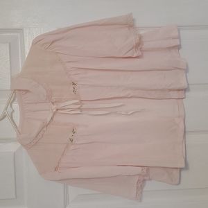 Vintage Seamprufe 100% nylon pink bed jacket